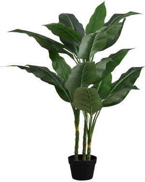 Monarch Specialties Inc. Green/Black 42" Artificial Potted Evergreen Tree