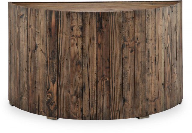Magnussen Home® Dakota Rustic Pine Demilune Sofa Table