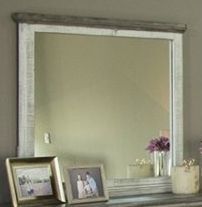 International Furniture Direct Luna Bedroom Mirror