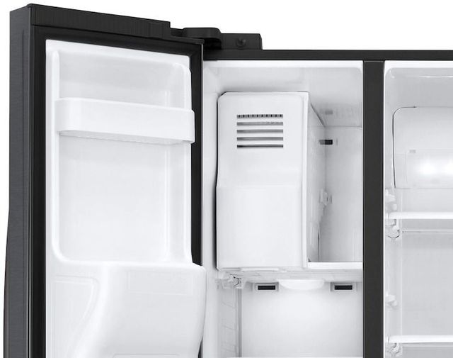 Samsung 25 Cu. Ft. Side-By-Side Refrigerator-Fingerprint Resistant Black Stainless Steel 5
