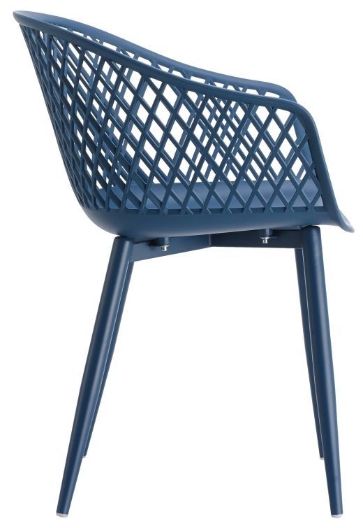 Moe's Home Collections Piazza Blue-M2 Outdoor Chair 1