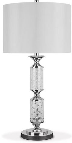 Signature Design by Ashley® Laramae Chrome Metal Table Lamp