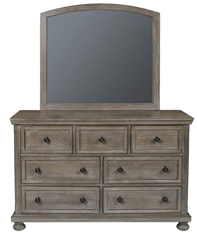 New Classic® Home Furnishings Allegra Pewter Dresser Mirror-1