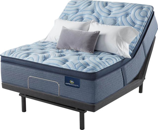 Serta® Perfect Sleeper® Luminous Sleep™ Hybrid Plush Pillow Top Queen Mattress 18