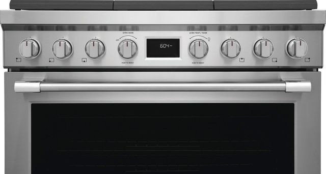 Frigidaire Professional® 36'' Smudge-Proof® Stainless Steel Pro Style Dual Fuel Range 5