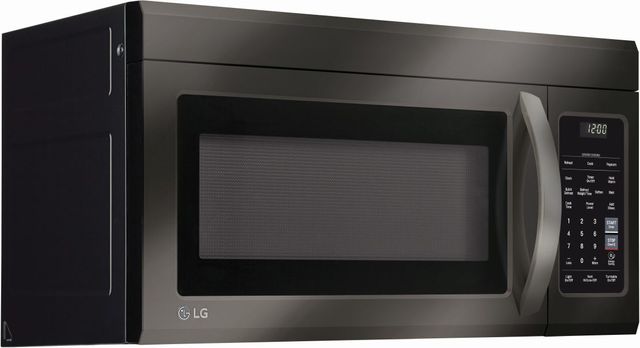 LG 1.8 Cu. Ft. Black Stainless Steel Over The Range Microwave 2