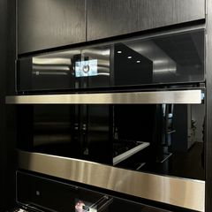 JennAir® NOIR™ 1.4 Cu. Ft. Floating Glass Black Built In Microwave