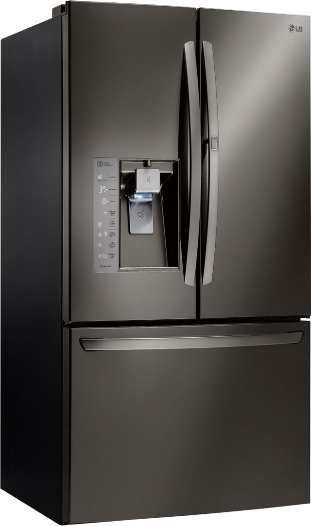 LG 29.6 Cu. Ft. Black Stainless Steel French Door Refrigerator 8