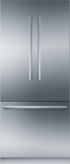 Bosch Benchmark® 19.4 Cu. Ft. Stainless Steel Built In French Door Refrigerator