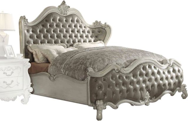 ACME Furniture Versailles Vintage Gray Queen Bed