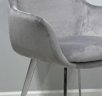 Jofran Inc. Stella 2-Piece Gray Chair Set-1