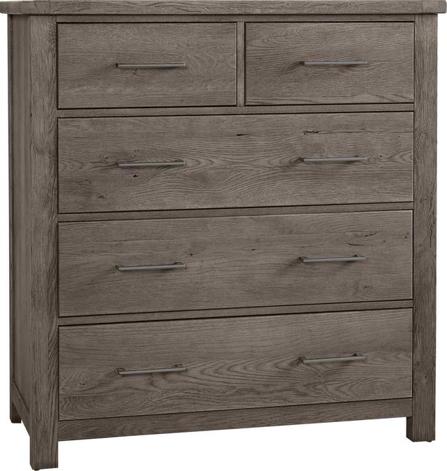 Vaughan-Bassett Dovetail Mystic Grey Standing Dresser