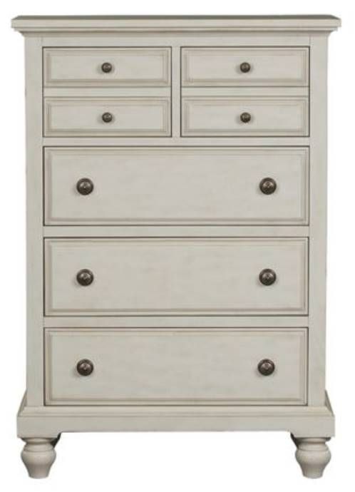 Liberty High Country Antique White Chest-1