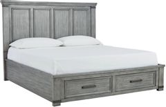Mill Street® Russelyn Gray Queen Storage Bed