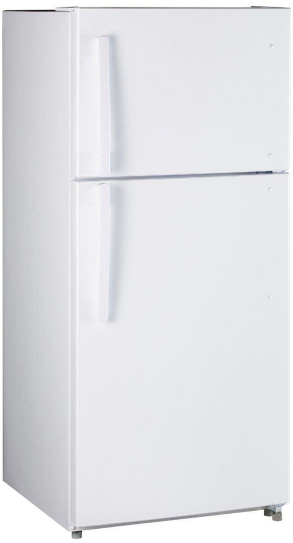 Moffat® 18 Cu. Ft. White Freestanding Top Freezer Refrigerator 1
