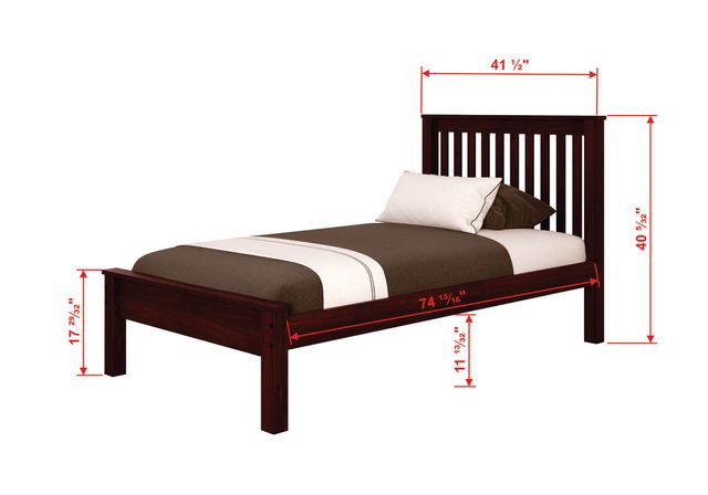 Donco Kids Contempo Twin Bed With Trundle-1