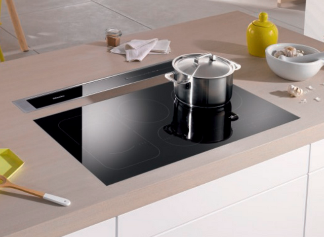Miele 36" Stainless Steel Downdraft with External Blower-2