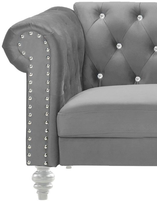 Sparkles Chair (Grey)-3