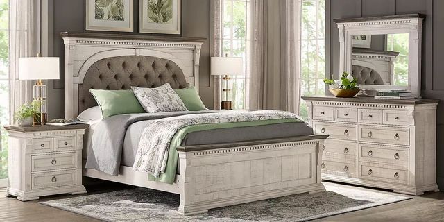Crestwell Manor King Bed, Dresser and Mirror-0