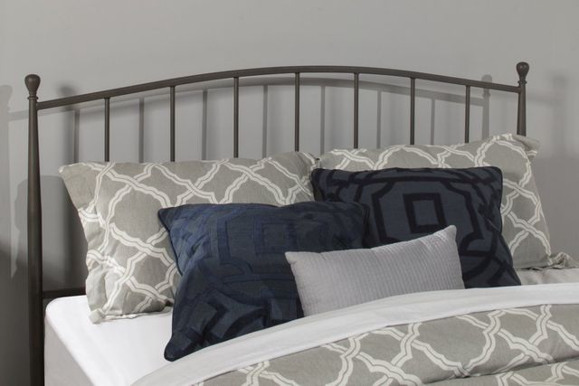 Hillsdale Furniture Warwick Gray Bronze Queen Bed-1