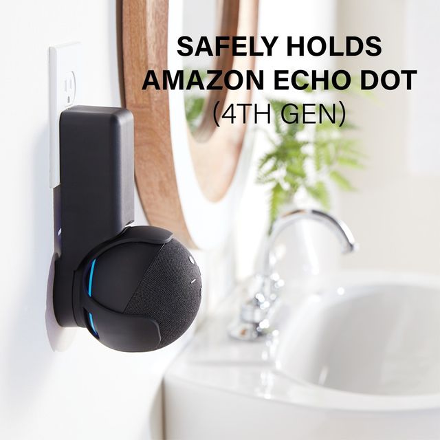 Sanus® Black Amazon Echo Dot (4th Gen) Outlet Hanger 1
