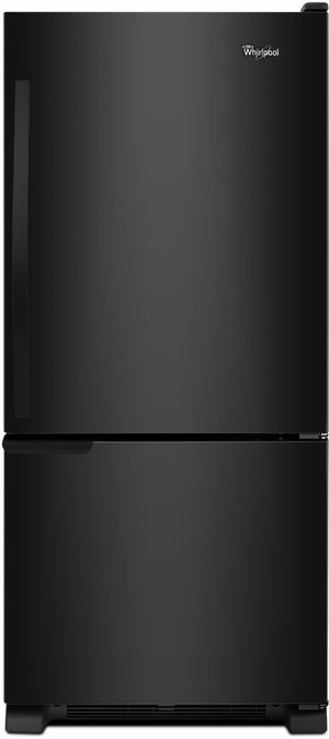 Whirlpool® Gold® 18.7 Cu. Ft. Bottom Freezer Refrigerator-Black