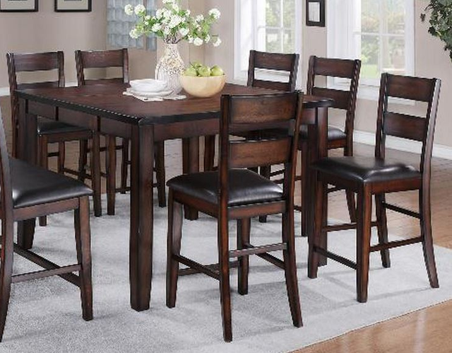 Crown Mark Maldives 5 Piece Counter High Dining Table Set-0
