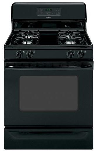Hotpoint® 30" Electric Free-Standing Gas Range-White 2