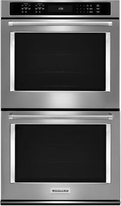 KitchenAid® 30" Stainless Steel Double Electric Wall Oven