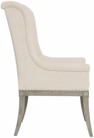 Bernhardt Marquesa Beige/Gray Cashmere Arm Chair 0