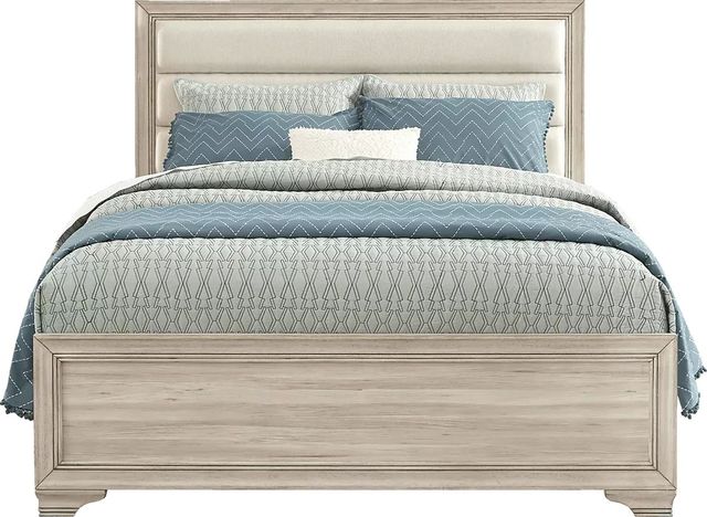 Marlow Natural Queen Bed, Dresser, Mirror & 2 Nightstands-3