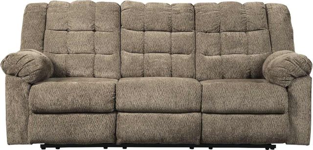 Signature Design by Ashley® Workhorse 3-Piece Cocoa Reclining Living Room Seating Set-1
