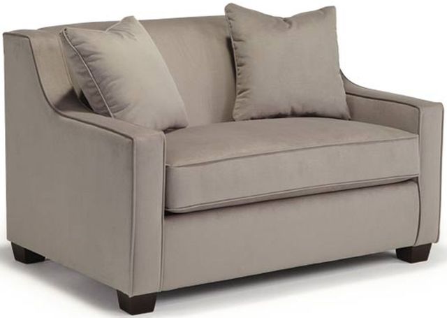 Best Home Furnishings® Marinette Espresso Twin Memory Foam Sleeper Chair