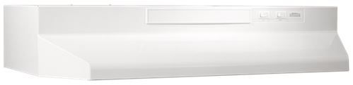Broan® 30" White-On-White Convertible Under The Cabinet Hood-0