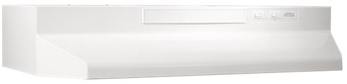 Broan® 36" Convertible Under The Cabinet Hood-White-On-White