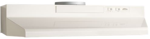 Broan® 36" Convertible Under The Cabinet Hood-Bisque-on-Bisque