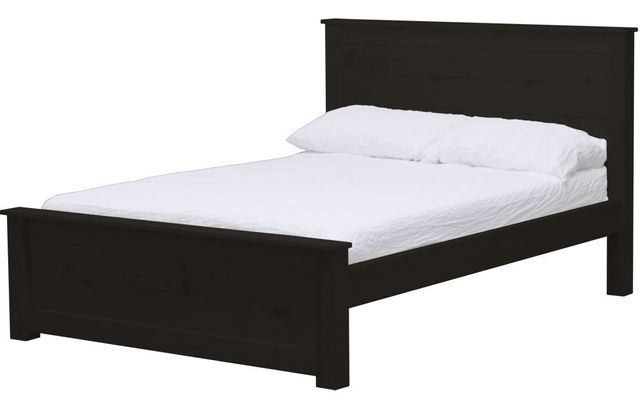 Crate Designs™ Furniture HarvestRoots Espresso 43" Queen Panel Bed