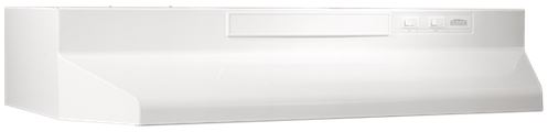 Broan® 42" Convertible Under The Cabinet Hood-White-On-White