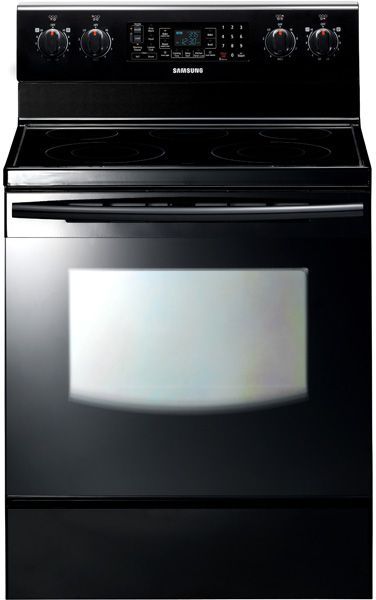 30" Freestanding Electric Range / 5.9 cu. ft. Convection Oven / Self Clean / Warming Drawer / Black