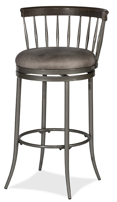 pewter metal bar stools