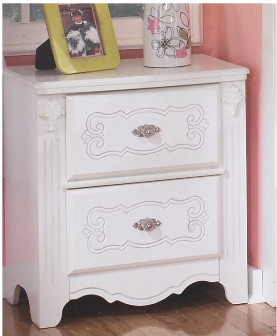 Signature Design by Ashley® Exquisite White Youth Nightstand 4
