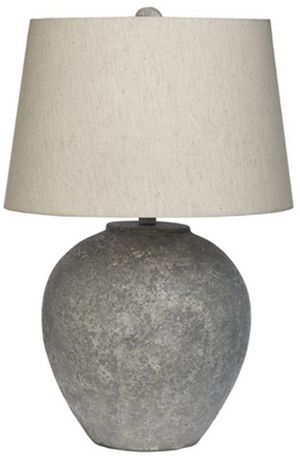 Signature Design by Ashley® Dreward Distressed Gray Table Lamp