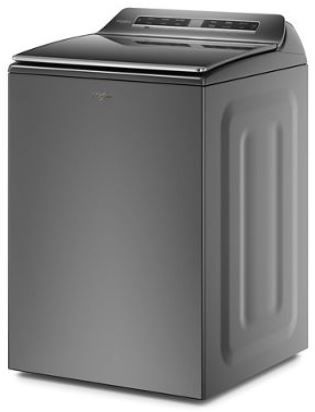 Whirlpool® 6.0 Cu. Ft. Chrome Shadow Top Load Washer 1