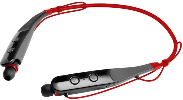 LG Tone Triumph™ Black Red Bluetooth® Wireless Stereo Headset 2
