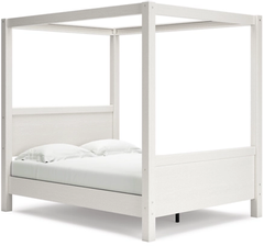 Signature Design by Ashley® Aprilyn White Full Canopy Bed