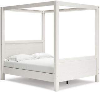 Signature Design by Ashley® Aprilyn White Queen Canopy Bed