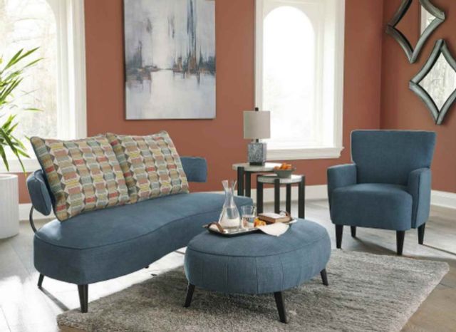 Signature Design by Ashley® Hollyann 2-Piece Blue Living Room Set-3