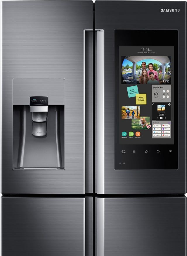 Samsung 28 Cu. Ft. 4-Door Flex™ Refrigerator-Fingerprint Resistant Black Stainless Steel 5