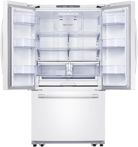 Samsung 26 Cu. Ft. French Door Refrigerator-White 2