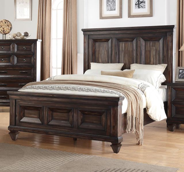 New Classic Furniture Sevilla Queen Bed, Dresser, Mirror & Nightstand-1